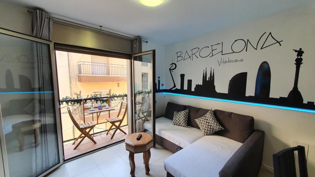 Atico Terraza, Airport-Bcn, Puerto-Cruceros Aparthotel Viladecáns Buitenkant foto